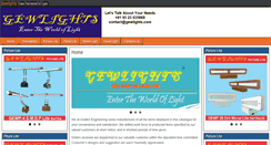 Desktop Screenshot of gewlights.com